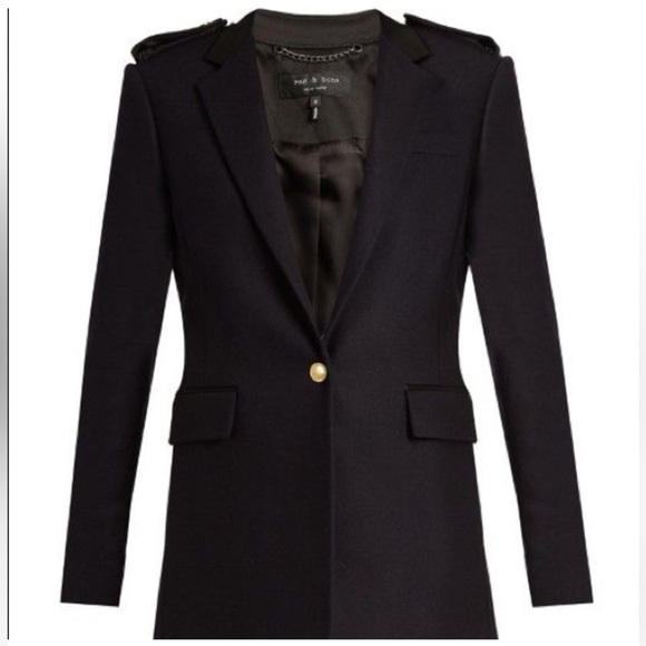 Rag & Bone Ashton Epaulette Blazer Size 6